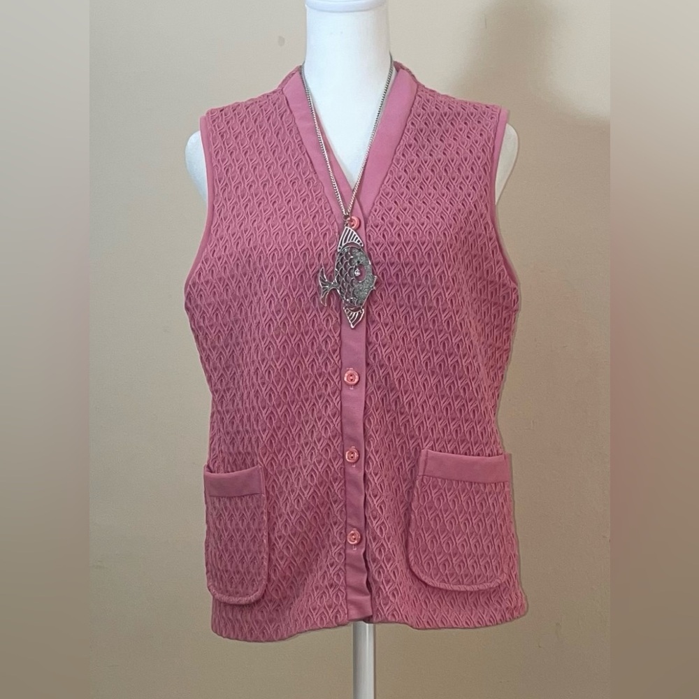 Marty Gutmacher Pink Vest